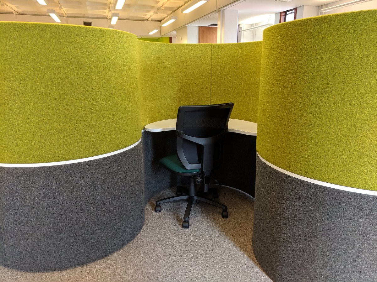 stjerome1st's tweet image. It&apos;s out with the old, and in with the bold @LibraryDMU #SpaceForSuccess