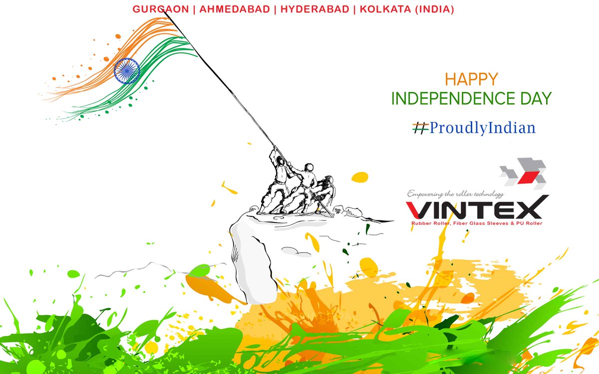 Vintex_Rollers's tweet photo. TEAM VINTEX WISHES YOU ALL ~ HAPPY INDEPENDENCE DAY
https://t.co/d0WEJzpkJA 
for details contact on info@vintexrollers.com
YOUTUBE https://t.co/YKn77ueZWs …
LINKEDIN https://t.co/O4bsWMXYml …
#RubberRoller  #vintexrollers #FiberGlassSleeves #PUROLLER #CarbonFiber https://t.co/kqJy70TDcd