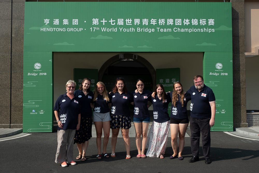 Commiserations to the England Junior teams, after all four missed out on  qualifying for the knockout stages of the World Youth Team  Championships. All put in some great performances, however, and can be  proud of their efforts.
All photos from the World Bridge Federation