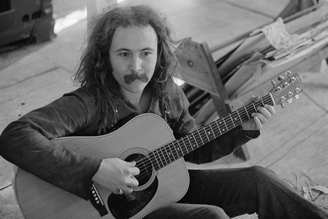 . Happy birthday to Rock and Roll Hall of Famer, David Crosby! 