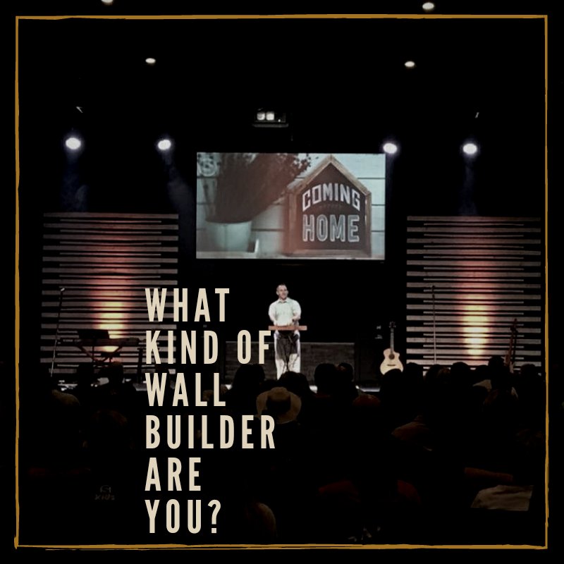 We all build walls. Some are good, some are bad. Wall-builders need a real relationship with God. What kind of walls are you building? (Nehemiah 2:1-5) #WhatAreYouWaitingFor #SouthsideChurch