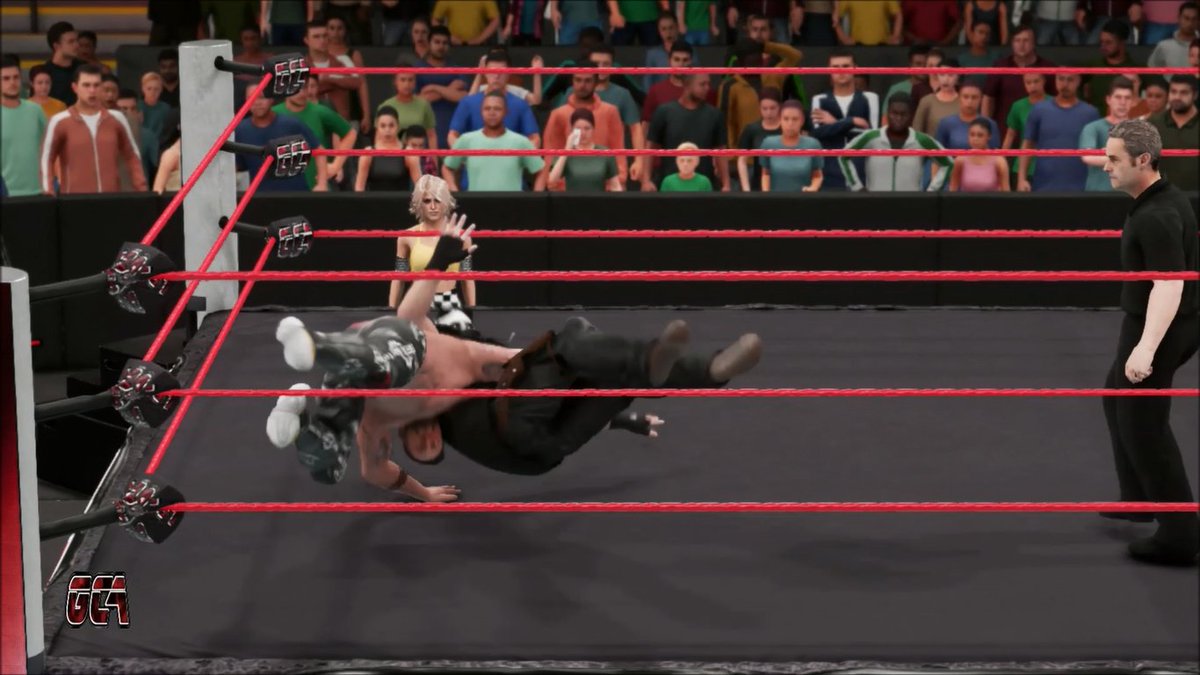 GCAWRESTLING2K's tweet photo. On the #GCASeason2 premiere; after vowing to regain the confidence of the people within the #GCAWrestleVerse, @frosty052 was off to a good start when he defeated #RovhanAmoathyn in some highly entertaining singles action this past Saturday night! #GCAWrestling #WWE2K18 #YouTube https://t.co/4z0IYyK7TI