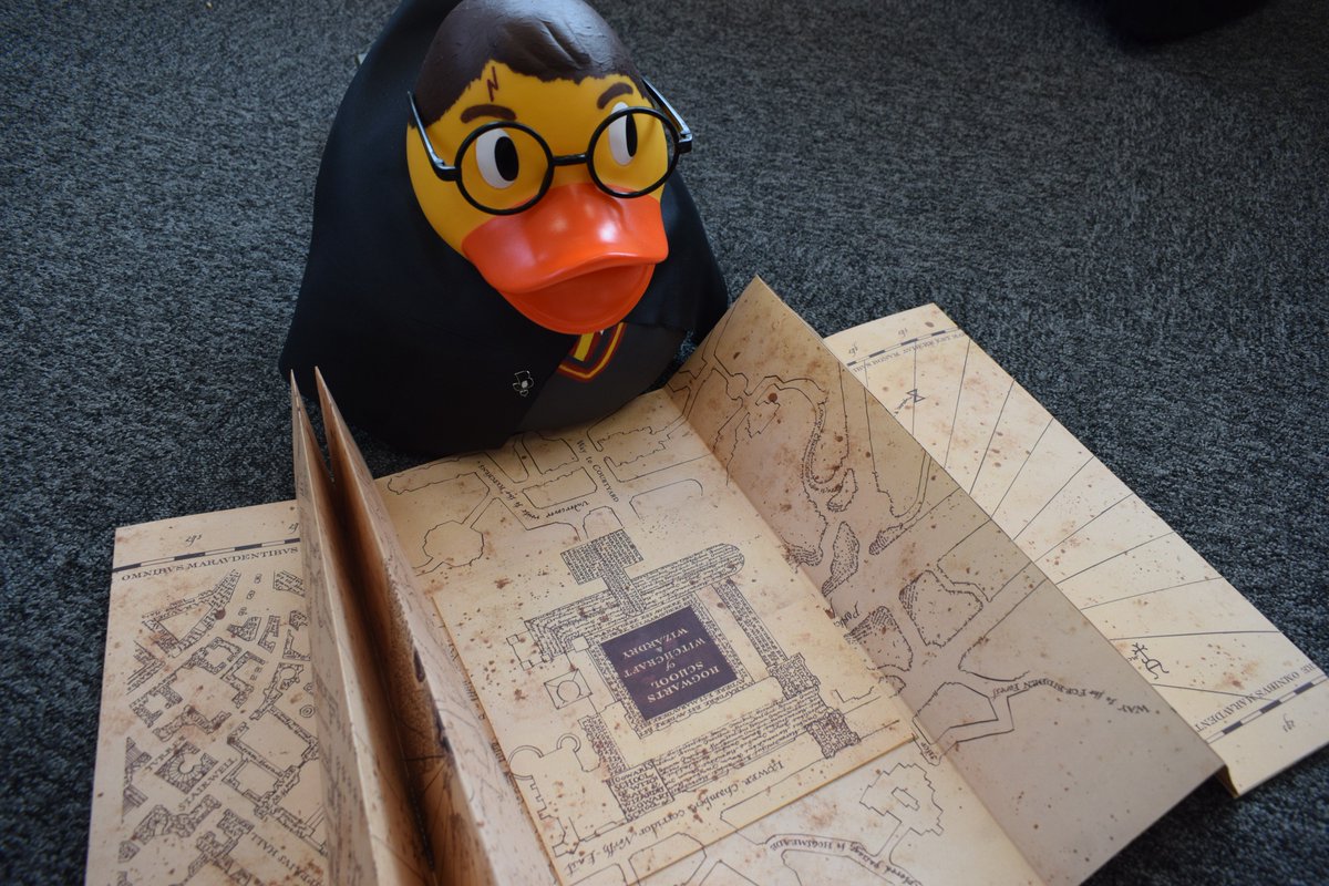 HarryQuacker's tweet image. Just checking my map ahead of the @NorfolkTweetup on Thursday - it's a #DuckSpecial! Can't wait to meet my fellow duck racers and their PA's. #mischiefmanaged