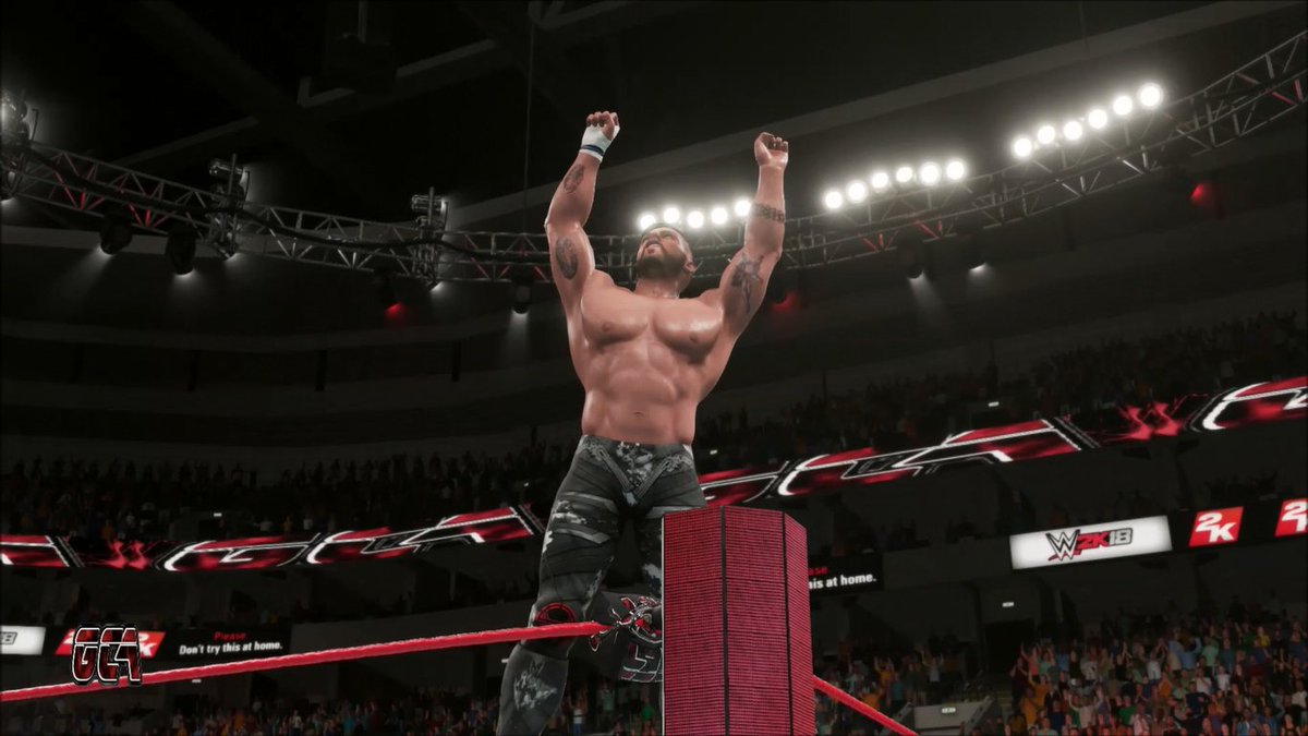 GCAWRESTLING2K's tweet photo. On the #GCASeason2 premiere; after vowing to regain the confidence of the people within the #GCAWrestleVerse, @frosty052 was off to a good start when he defeated #RovhanAmoathyn in some highly entertaining singles action this past Saturday night! #GCAWrestling #WWE2K18 #YouTube https://t.co/4z0IYyK7TI