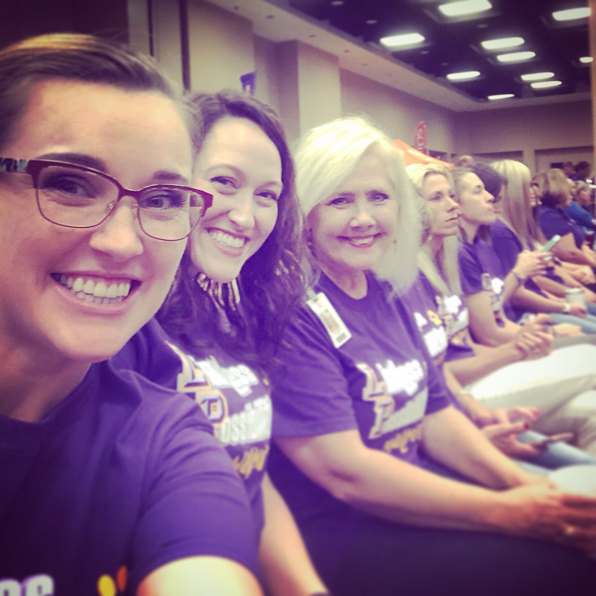 💜🐾💛FCS in the house! #NoLimits #convocation #LufkinU