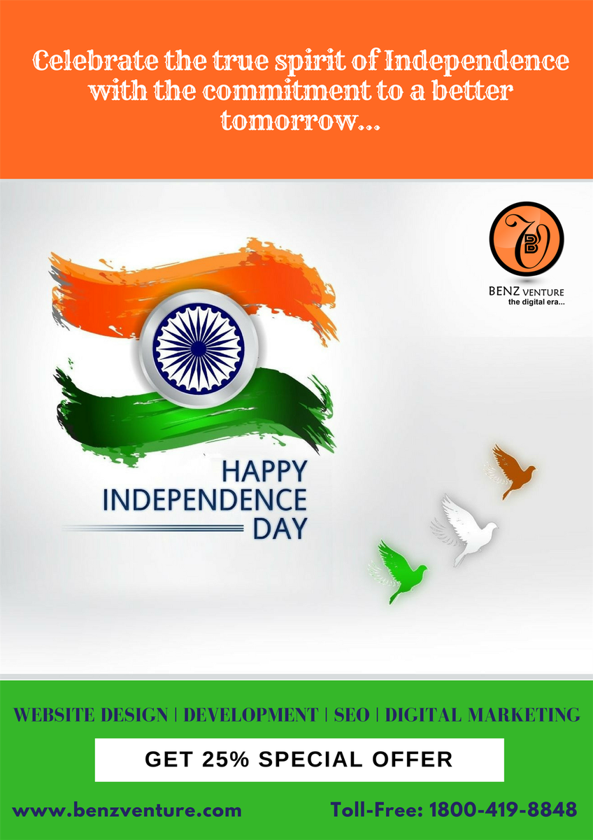 BenzVenture's tweet image. Independence Day Get Special Offer 25% for All IT Services.

1.#Web_Design
2.#Web_Development
3.#Logo_Design
4.#SEO
5.#Digital_Marketing

More: benzventure.com
Toll-Free: 1800-419-8848

#Genova
#FelizMartes
#Boykot
#PonteMorandi
#modiwithsrilankantamils
#Radhamohan