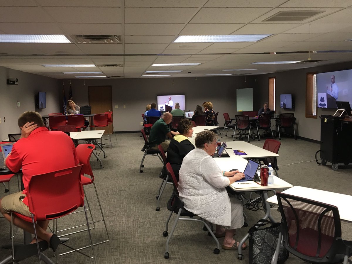 Steph_Feld's tweet photo. #PBISLC18 @CESA_8 Looking forward to a great day of learning in beautiful downtown Gillett. https://t.co/X3ej1rx9oo