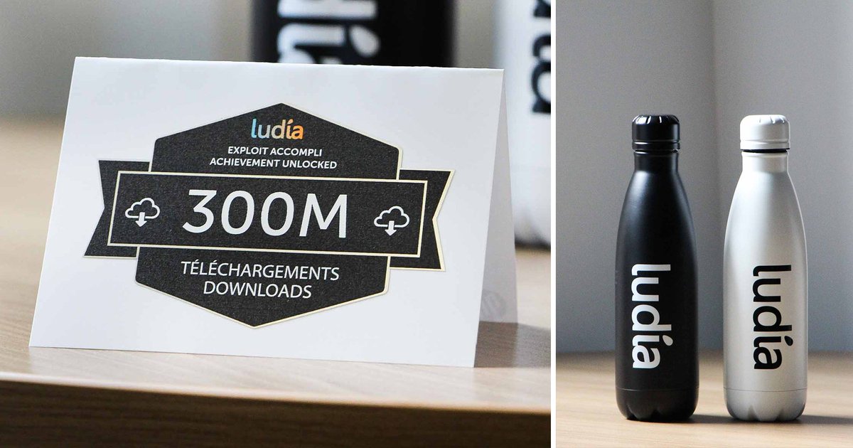 LudiaGames's tweet photo. 🏆#AchievementUnlocked! All Ludians received a small gift this morning to celebrate that we have exceeded 300 million downloads since the creation of #Ludia! https://t.co/iYtvVgDqUM
