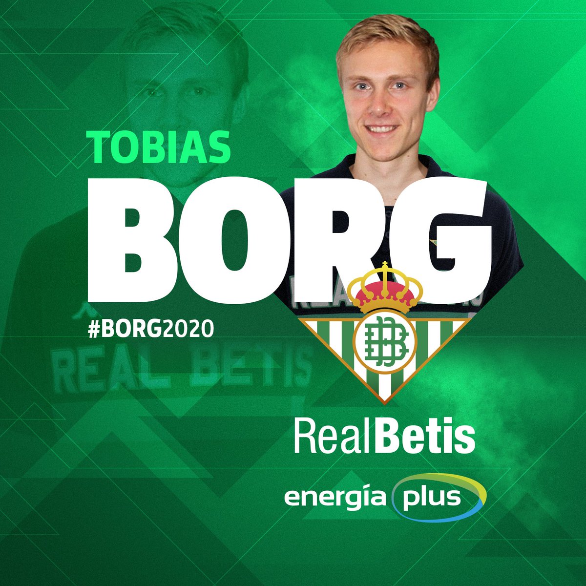 BaloncestoSev's tweet photo. 📣 OFICIAL | Acuerdo para la incorporación del escolta Tobias Borg ✍👌 ¡Bienvenido, @borgtobias! 😊💚

➡ https://t.co/f7SClWu1Ho

#Borg2020 #BetisBaloncesto https://t.co/xIWiy3XTXm
