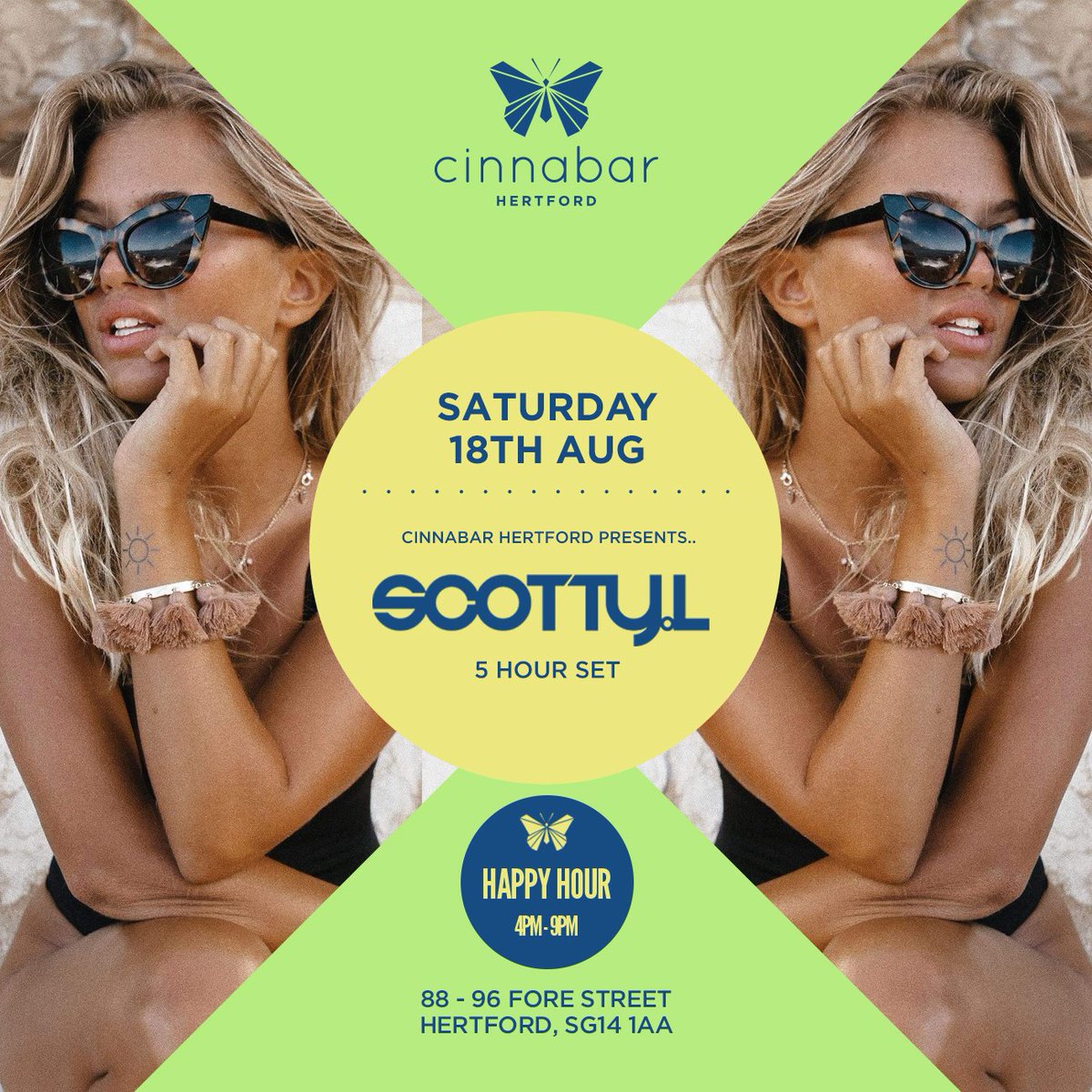 What a weekend we have coming up here at Cinnabar Hertford.. 👀

Fri - #HushFridays + @unique_parties 😬
Sat - <a href="/ScottyLDj/">Scotty L™</a> 🔥

For Birthdays/Tables: 01992 660660 📲