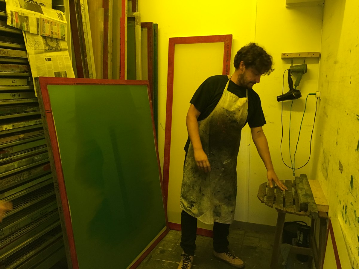 Head to our website to book onto our Screenprint Evening course, taught by Adam Hogarth. This course offers the same tuition as our two-day course but is delivered over five Tuesday evenings. Tues 9, 16, 23 &amp; 30 October, 6 November 2018, 6.30-9pm
bit.ly/2zlkn4Y
#course