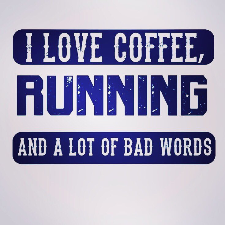 TeamDirtyGirls's tweet photo. Which came first? Bad words, of course. #runningmotivation #motivationloading #swearinghelps https://t.co/CZ6uNPlIFX