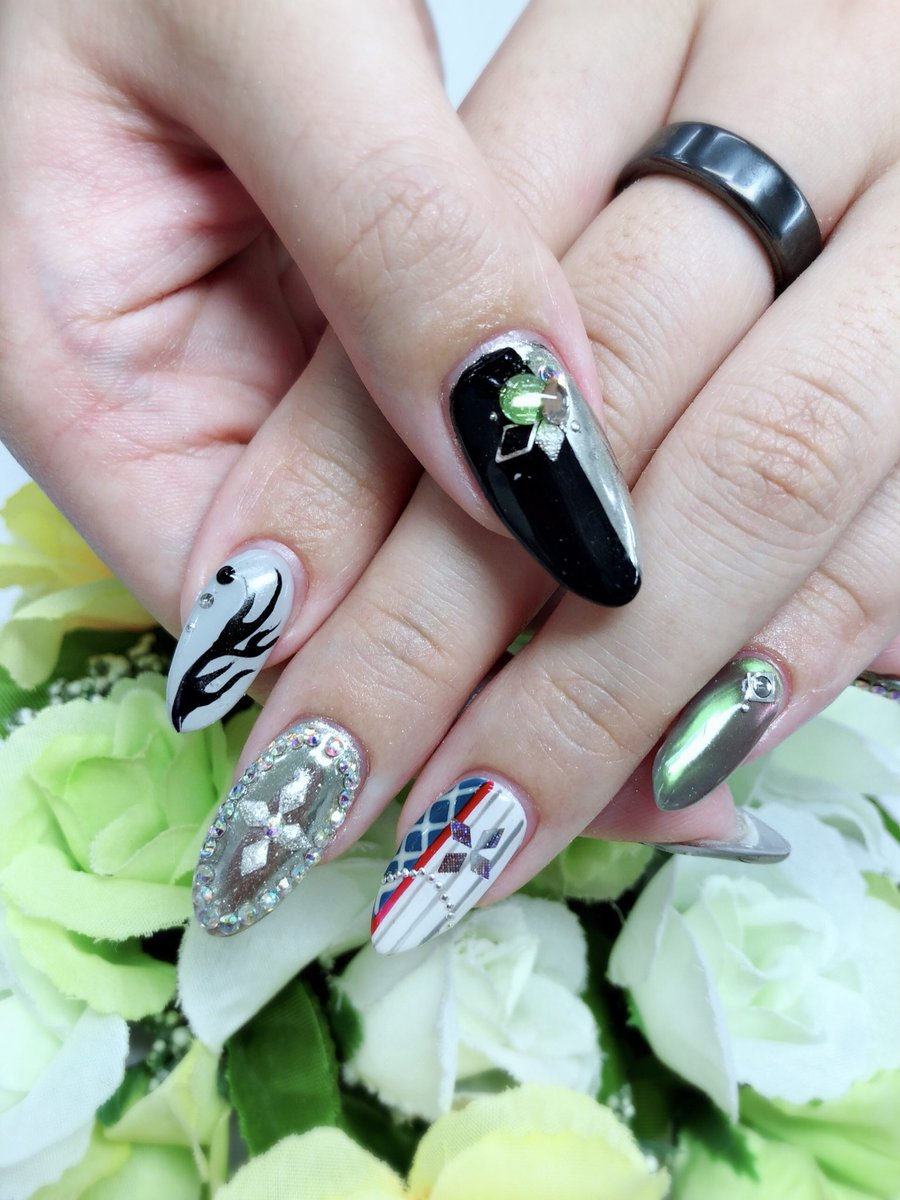 ヒプマイ ヒプノシスマイク コラボ ネイルポリッシュ 麻天狼 3本セット