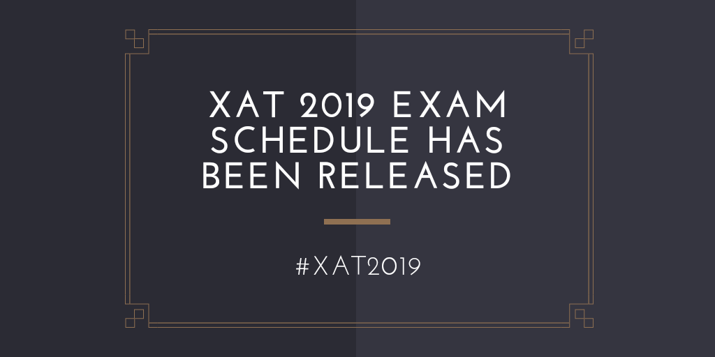 EduPadhai's tweet photo. Xat 2019 exam schedule has been released.
Visit https://t.co/vxbADyHi7N
#XAT #XAT2019 https://t.co/RzE9zgtkev