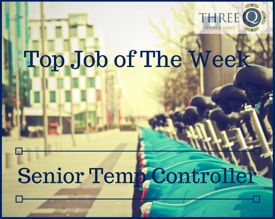 3QRecruitment's tweet photo. We are looking for a Senior Temp Controller! If you are an experienced Temp Consultant click below for more information and apply to work with our fantastic team! #Temps #ThreeQ
https://t.co/DYmIIyJzzn https://t.co/hwxs2f8mUi