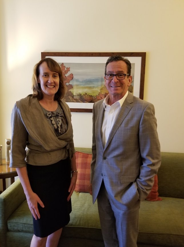 CanAmbClimate's tweet photo. It was a pleasure to meet with #CT Governor Dan Malloy @GovMalloyOffice about our shared commitment to #GlobalAction on #ClimateChange #NEGECP https://t.co/QRxZAIrSwy