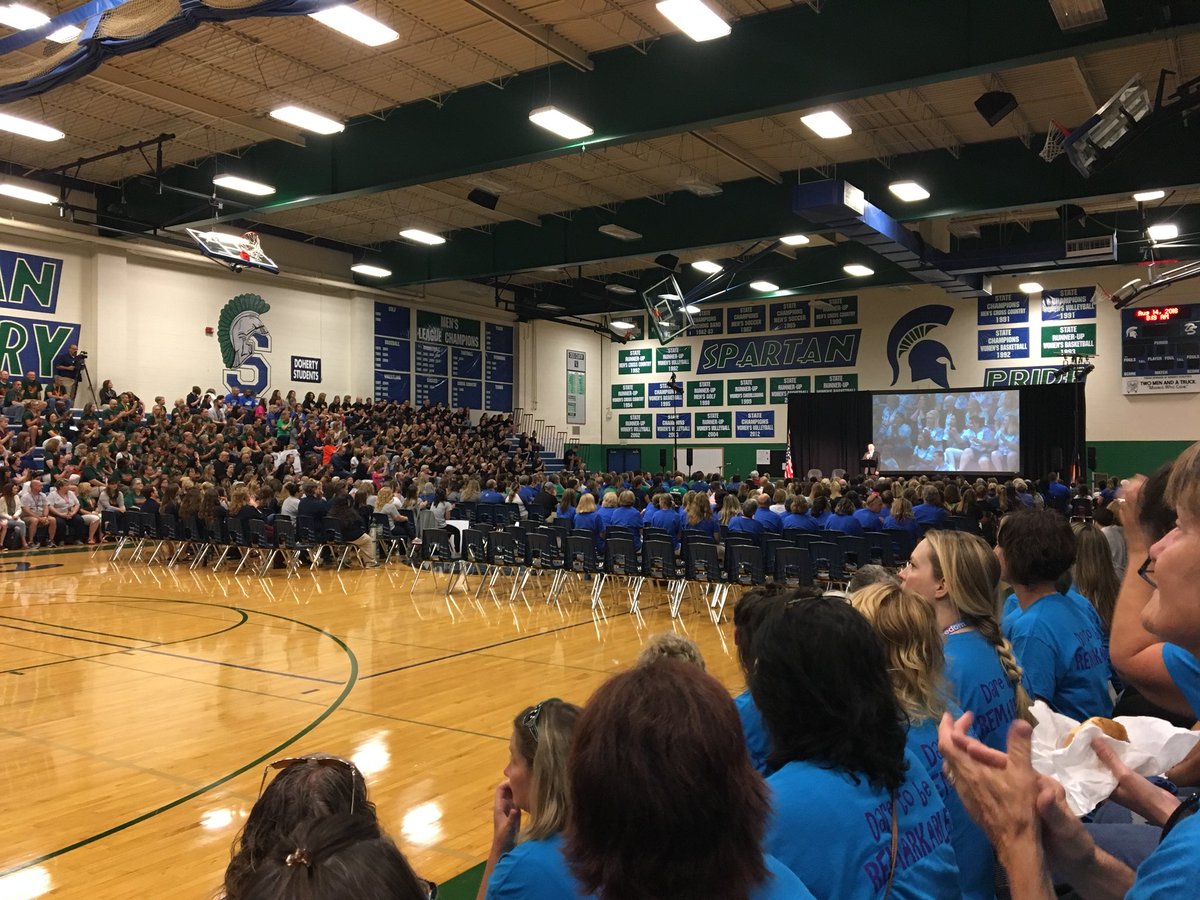 PrincipalSPark's tweet image. Freedom Falcons represent at the Capturing Kids Hearts #cssd11 CELEBRATION! We are one of 23 schools in our district who believe if you have a child’s heart, you have their mind! #DaretobeRemarkable #FalconPride #CKH