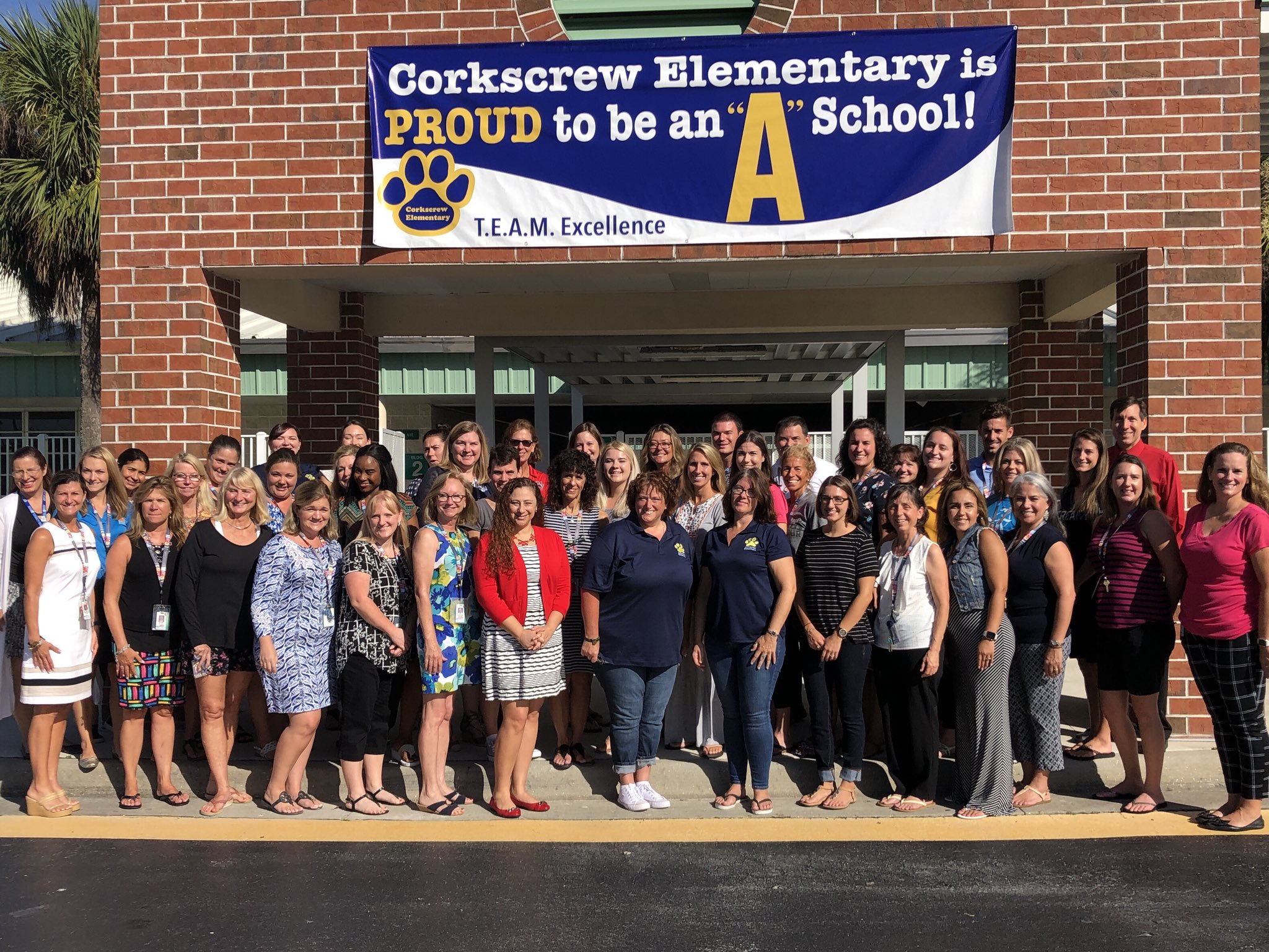 Corkscrew Elementary on Twitter "We did it CES Students, Faculty and