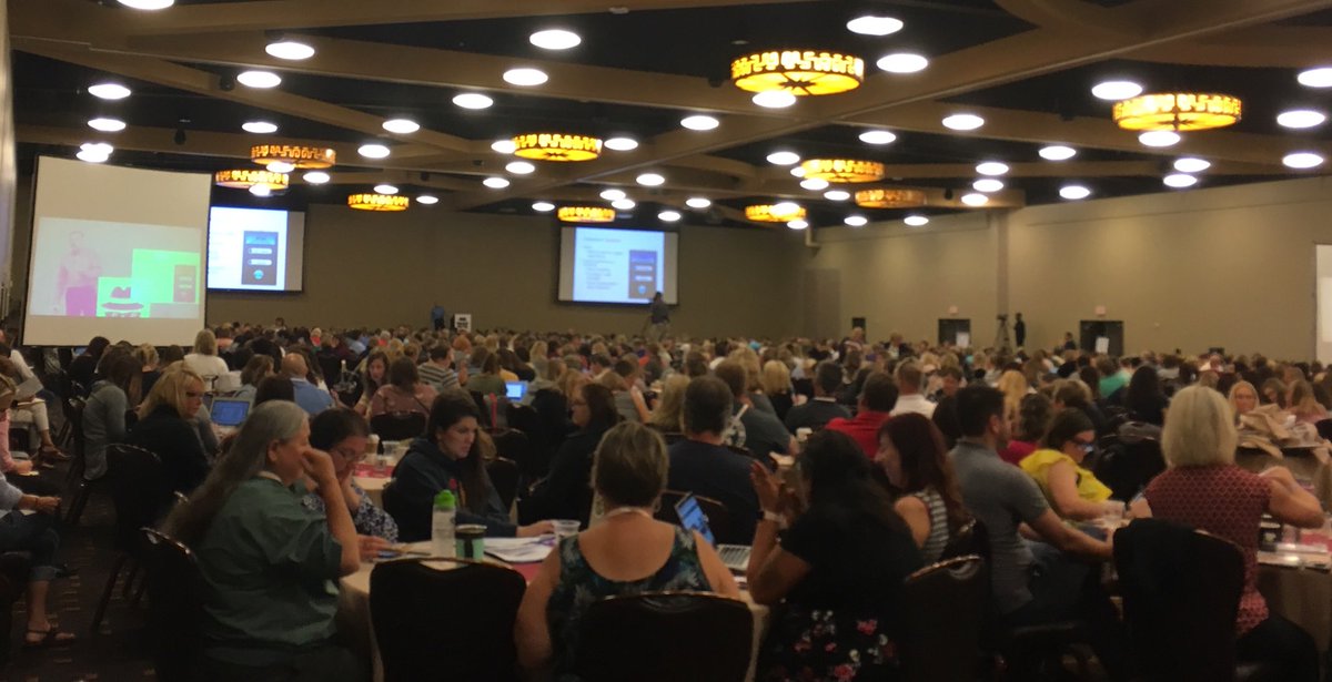 At PBIS Leadership Conference in the Dells! #PBISLC18 #studentsfirst Excited to continue learning &amp; growing with other educators✌️ @WBSDschools