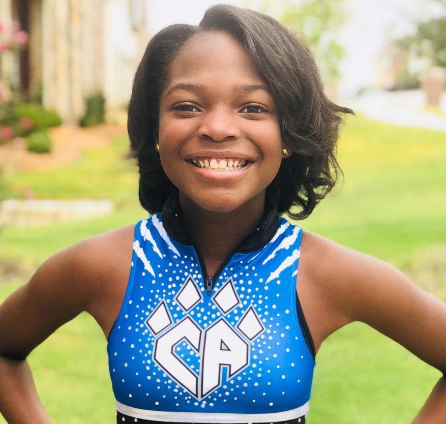 Meet our next super base...Alexis💙
This is her first year at CA. Alexis is going to the 6th grade at Maus MS. When she is not Cheering/Tumbling she loves playing with her Mini Schnauzer, Drake. #astrogirl #cafrisco💙 #allaboutthatbase