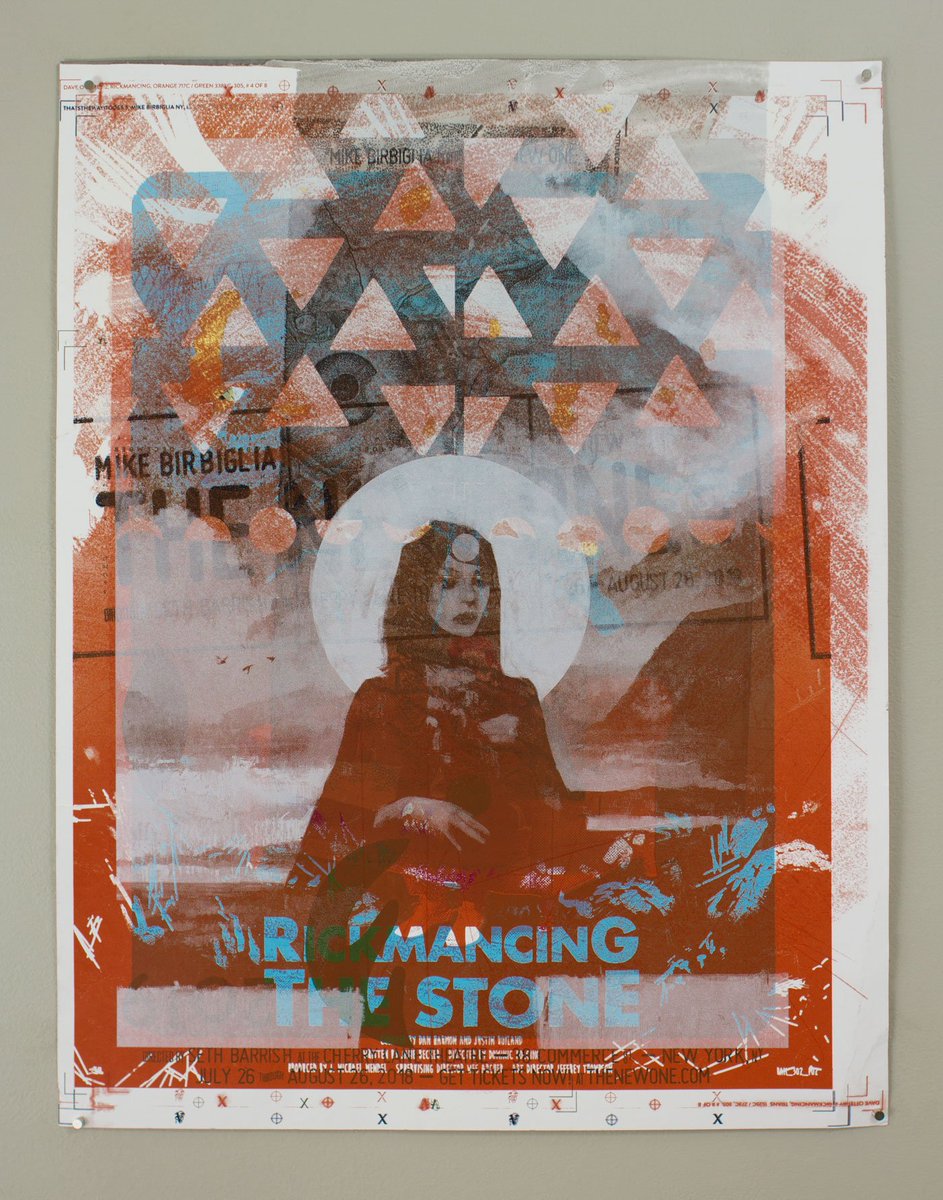 vgkids's tweet image. Today's #testprinttuesday is an excellent mix of @kfitzgeraldart, @WorthwhilePaper, @derekprints, #simonestrada, and @pittidesart. Not for sale. #testprint #screenprinting #silkscreen #silkscreenprinting #screenprint #vgkids