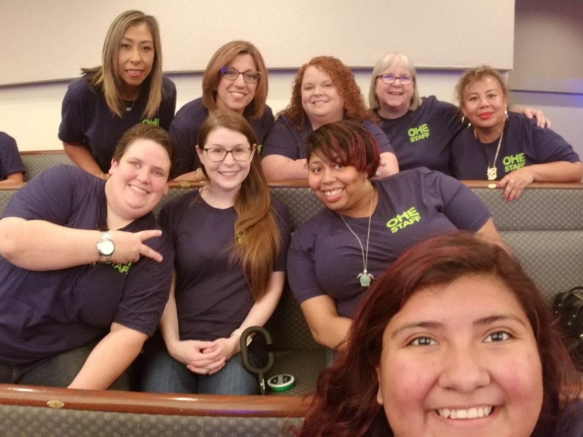 SPED OHE ready for a great year! #RisdConnects #enjoythejourney #RISDConvocation18 #RISDGreatness