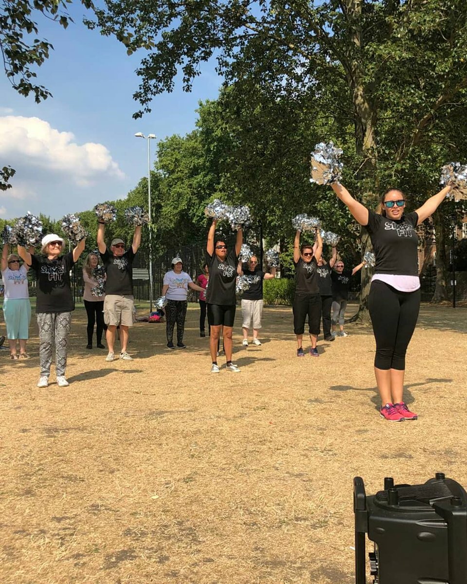 Say HOORAY for the weekend! Photo of our <a href="/SilverCheerlead/">SilverCheerleading</a> crew at <a href="/ZipNowEvents/">Zip Now</a> few weeks ago, which we would highly recommend! ⭐️⭐️⭐️⭐️⭐️experience. #PositiveAgeing #KeepFit <a href="/LNDCheerleaders/">London Cheerleaders</a>