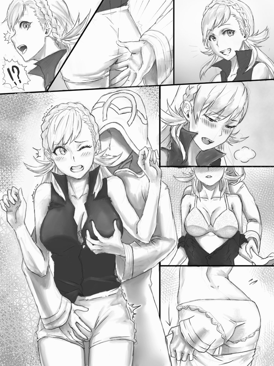 一日頑張って描いてみた。
セリフとかシチュとか考えるの恥ずかしいから私には厳しいです・・・
ファイアーエムブレムヒーローズから、
変態召喚士とシャロン。 