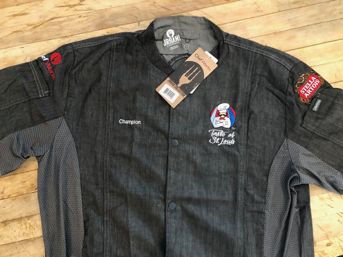 tastestl's tweet image. A big thanks to @Chef_Works for providing our participating Taste chefs with their culinary attire every year at the fest! #ChefWorks #FindTheFork