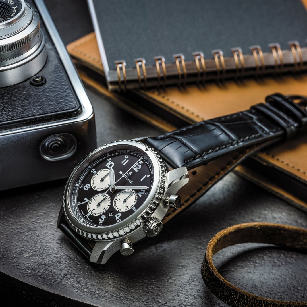 A favourite of pilots and aeronautical enthusiasts since 1952. Have you met the <a href="/Breitling/">Breitling</a> Navitimer 8?
