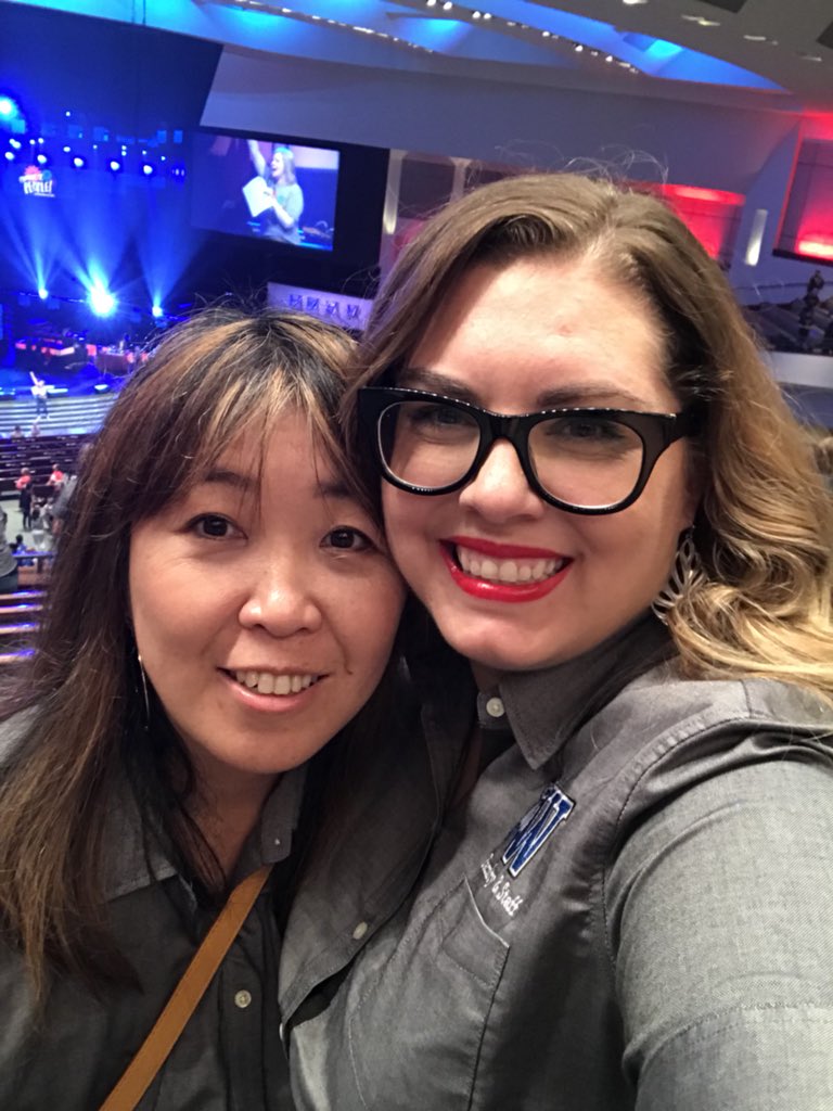 KatieShow13's tweet photo. With my #PIC at #risdconvocation2018 #connectpeoplerisd #warriorsonamission https://t.co/M1QZVuI0pS