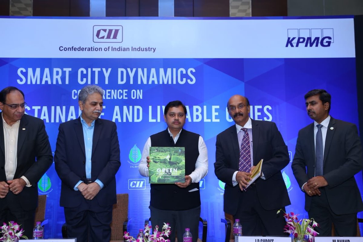 IGBCPuneChapter's tweet photo. CII WR - CII IGBC Conference on Smart, Sustainable &amp; Liveable Cities, Pune https://t.co/sSS8pGzZcc