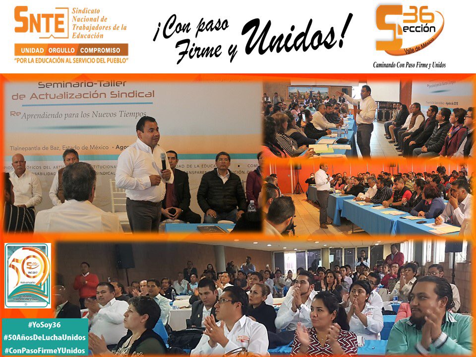 Seccion36Ofic's tweet photo. #Sección36 imparte Seminario Taller de Actualización Sindical a Secretarios Generales Delegacionales y Representantes de Centro de Trabajo de las regiones I Nezahualcóyotl y IV Chalco
@Secretario_36 #RVC @ENFPS_NACIONAL @EmigdioCoronado 

https://t.co/Pa7VLeZSoE https://t.co/YIbWiOf12c