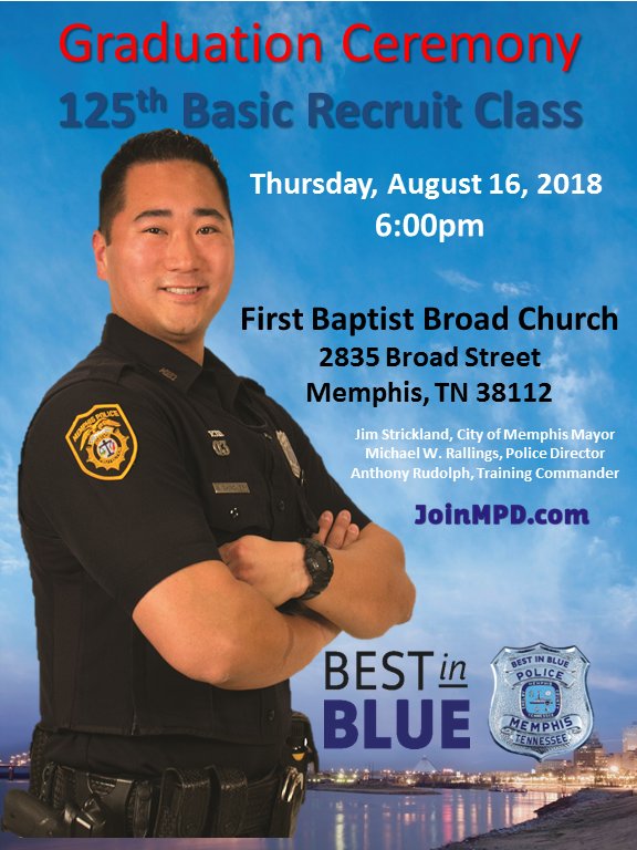 66 recruits have been tested and proven to become the #BestInBlue. 
Join us Thursday evening for their grand introduction.
joinmpd.com/event/125th-ba…