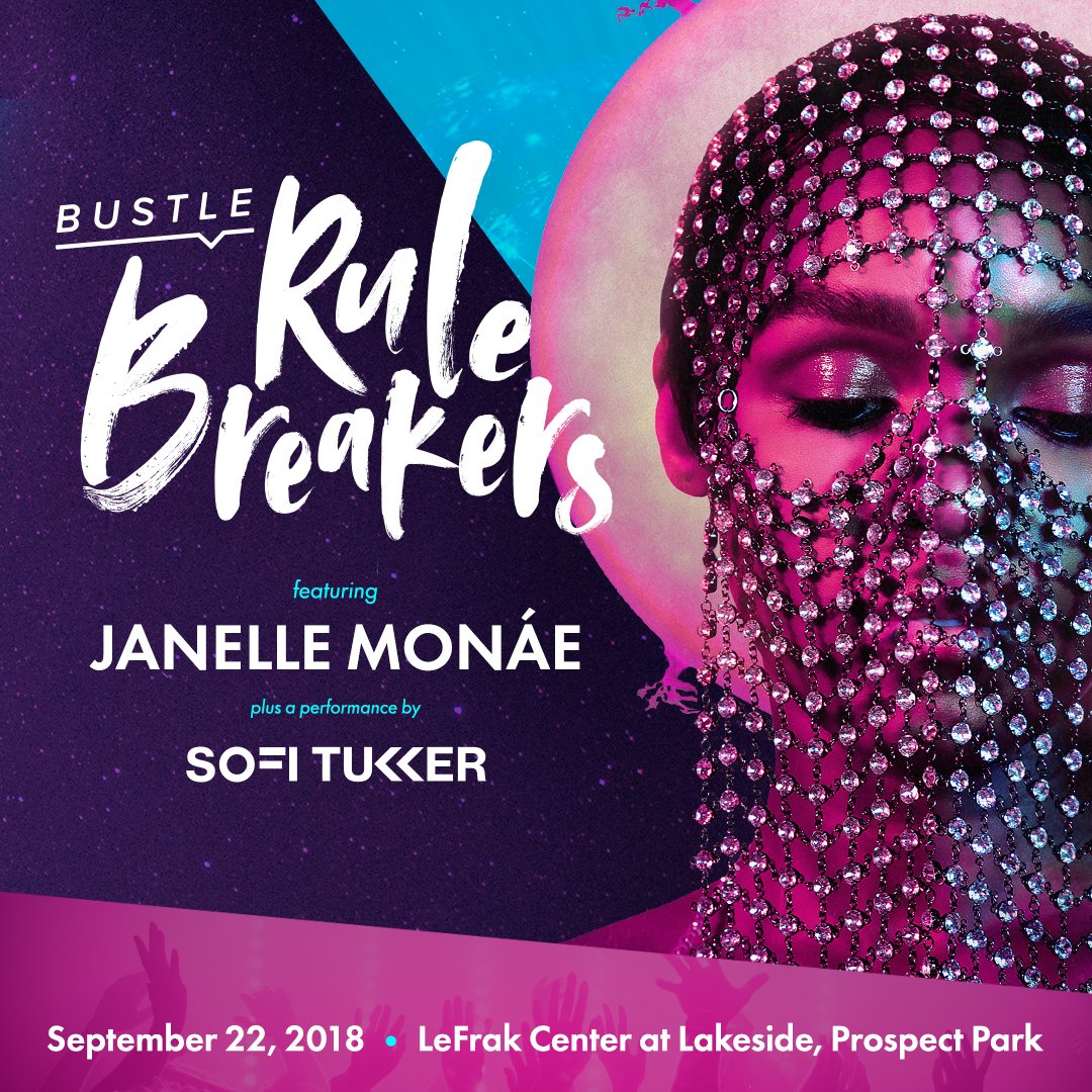 #RuleBreakers2018 is a day of music, food and experiences that celebrate living life on YOUR terms. The event will feature performances from top female artists, a roller disco, &amp; more! So, what are you waiting for? Tickets on sale + all the details here: bustlerulebreakers.splashthat.com