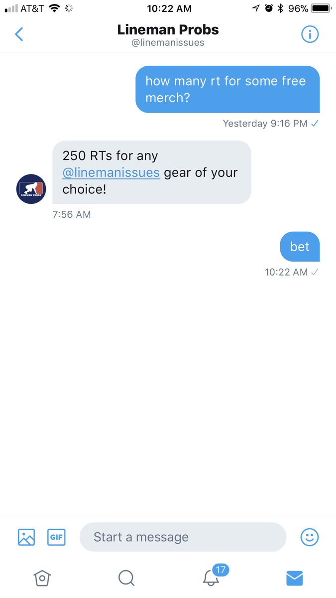 BrennanParker10's tweet photo. Do your thing Twitter. @linemanissues https://t.co/lEjpeS6dJr