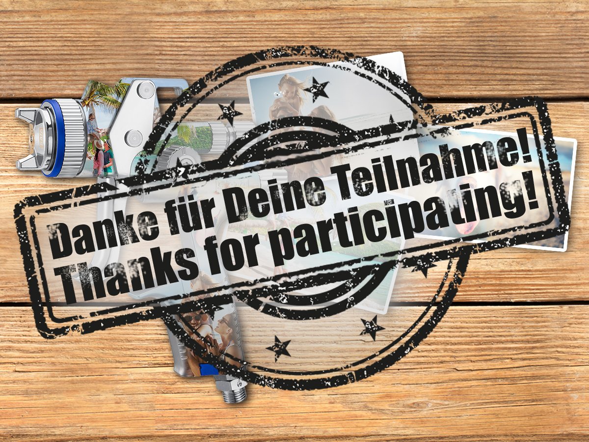 We are very pleased about the great number of people who participated in our Custom Design Gun lottery 😍 Today, the winners have been raffled and notified by e-mail. The first individual spray gun designs will be presented to you very shortly! #SATA #SATAFamily