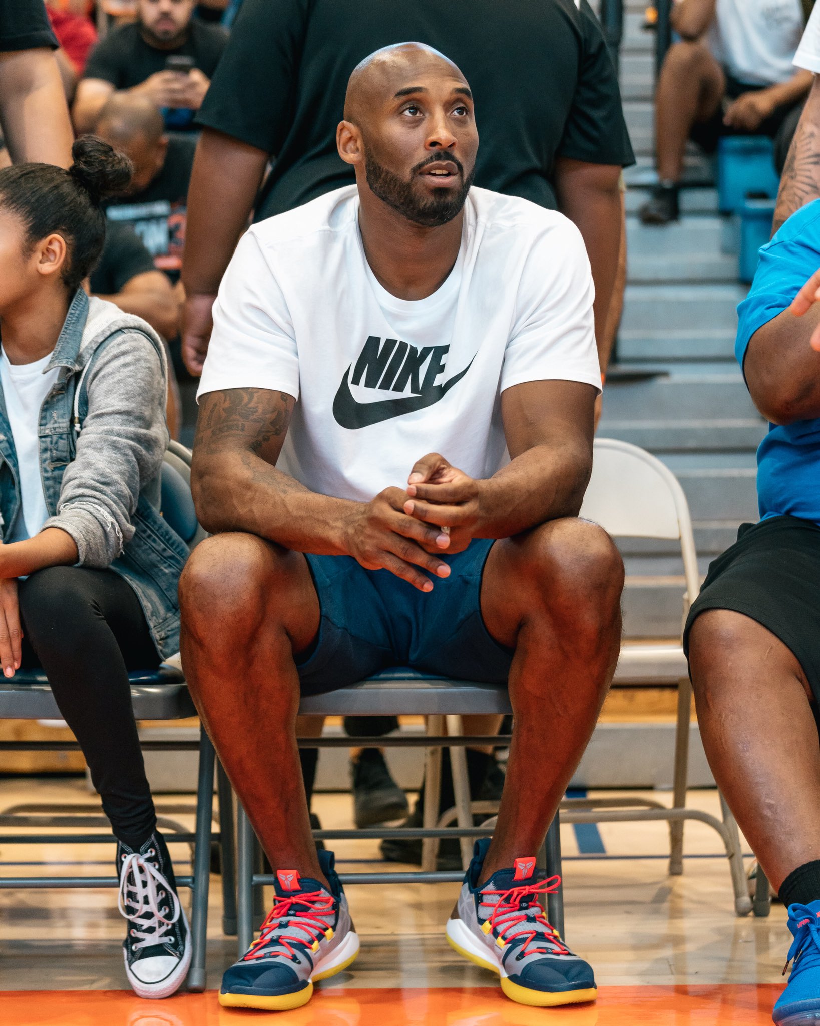 B R Kicks on X KobeBryant wearing the upcoming Nike Kobe A.D. set to release August 24 https t ngRcMbwvud X
