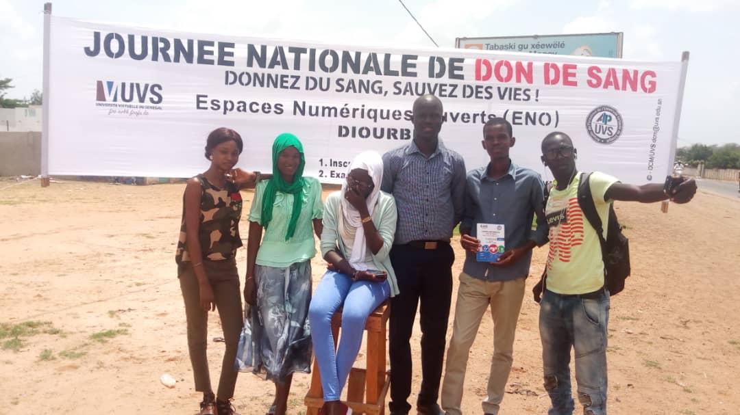 unchk_sn's tweet photo. L'ENO de #Diourbel a participé à la journée nationale de don de sang. 
#kebetu #Senegal #UVS #GiveBloodChallenge https://t.co/FcLhxgSc2i