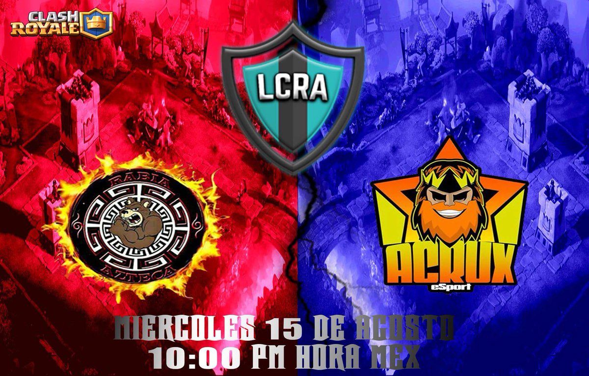 Continuamos con los 4tos de final partidazo <a href="/Rabia_Azteca/">Rabia Azteca</a> <a href="/Acrux_eSport/">Acrux eSport</a>  <a href="/mike_crahan/">Mike Crahan</a> diseños by <a href="/JunCarlDom/">JUNCARL 👹</a>