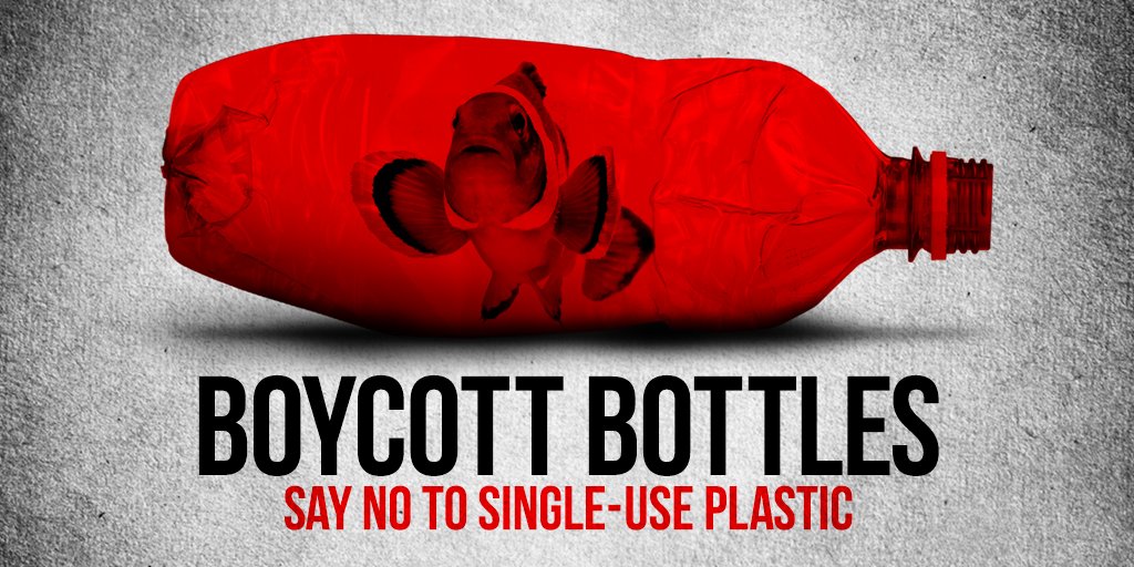#BoycottBottles
〰️〰️〰️
Despite the availability of recycling, still less than one third of plastic bottles are recycled in the U.S. Take action now and fight plastic pollution. surfrider.org/say-no-to-sing…