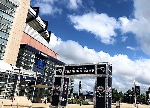 Skipjacks's tweet image. Today is the final open practice of the New England @Patriots Training Camp! Gates open at 12 so be sure to make your way to the practice fields behind @GilletteStadium at @PatriotPlace.

Afterward, kick off the football season with our $2 #TacoTuesday!