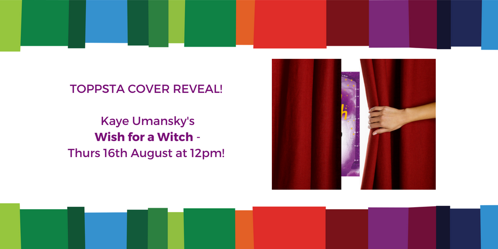 toppsta's tweet photo. Loved @KayeUmansky's #WitchForAWeek? Keep your eyes peeled this Thurs at 12pm for the #CoverReveal of the second adventure #WishForAWitch! @Ashillustrates @simonkids_UK https://t.co/F0DCfl61ab