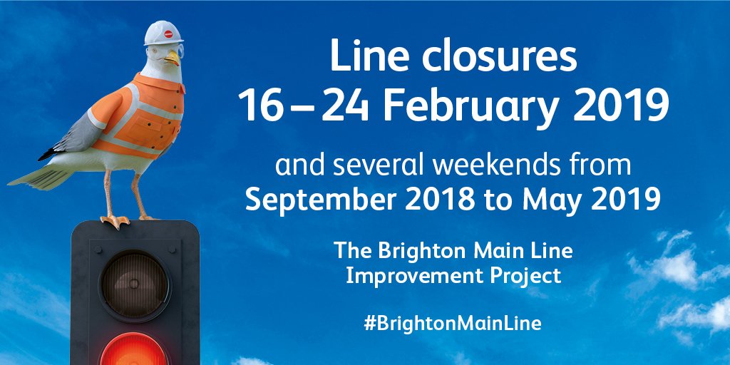brighton_line's tweet image. Sign up for alerts at BrightonMainLine.co.uk, for updates on the improvement project and dates of line closures.