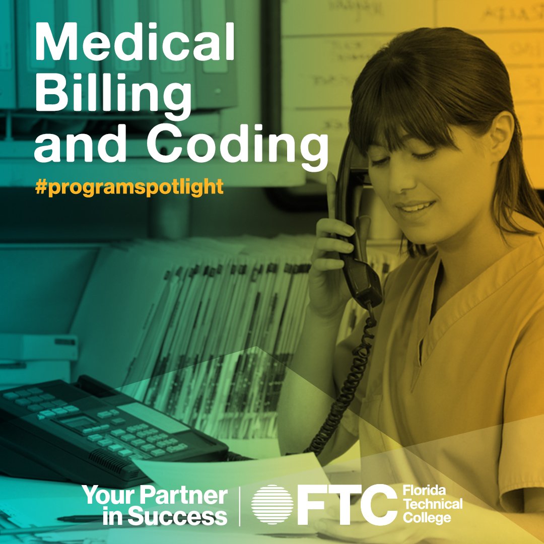 FTCcollege's tweet image. #ProgramSpotlight 📢 📢 📢 Learn more about FTC&apos;s #AssociateofScienceDegree in #MedicalBillingandCoding ➡️ bit.ly/2KObCSj