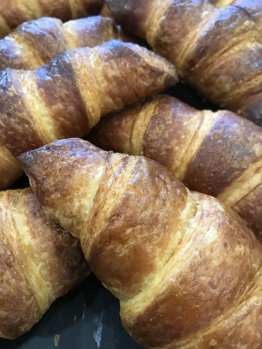 Mainly eating these all day from the students final practical exams. But a total pleasure when they are this good from our <a href="/ChefsAcademy/">AshburtonChefAcademy</a> Patisserie group. #croissants