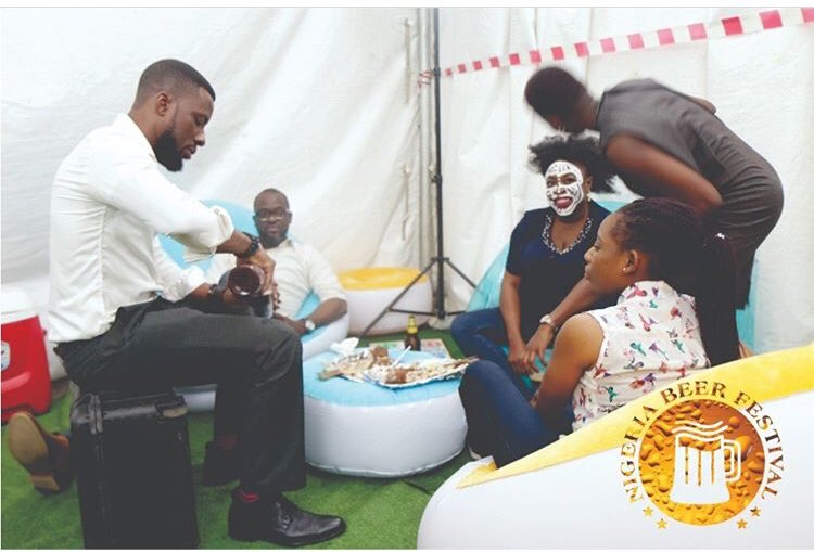 nigeriabeerfest's tweet photo. What a way to relax yourself after the day's activity at the Nigeria Beer Festival Sept 25th-Oct 1st @ekoatlantic 4pm daily #nigeriabeerfestival #beer #festival #carnival  #event #tourism #concert #realale #stout #lager #beerwithaview #letsbeer #beerwithfriends #beeraccessories https://t.co/i4hCzofwqF