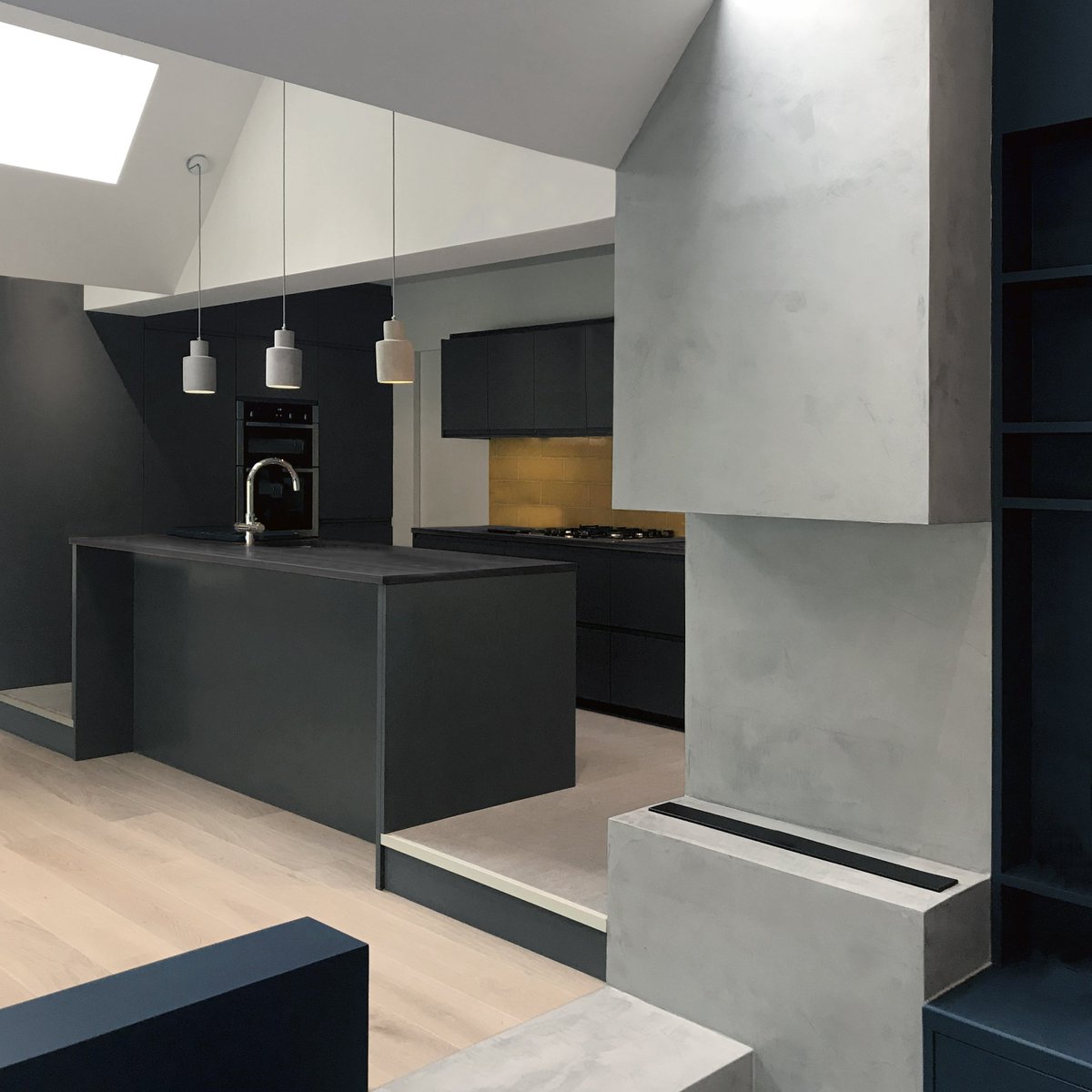 Gruff Architects On Twitter A Concrete Bio Ethanol Fireplace Is