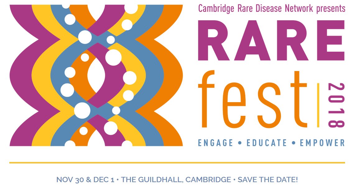 Saturday 1 Dec #RAREfest18 main exhibition, talks &amp; silent films event FREE tickets are now available! For a sneak peek at some of the programme check our website here camraredisease.org/rarefest  Tickets through <a href="/EventbriteUK/">Eventbrite UK</a> rarefest1dec2018.eventbrite.co.uk <a href="/rarediseaseuk/">Rare Disease UK</a> <a href="/RareRevolutionM/">RARE Revolution Magazine®</a>