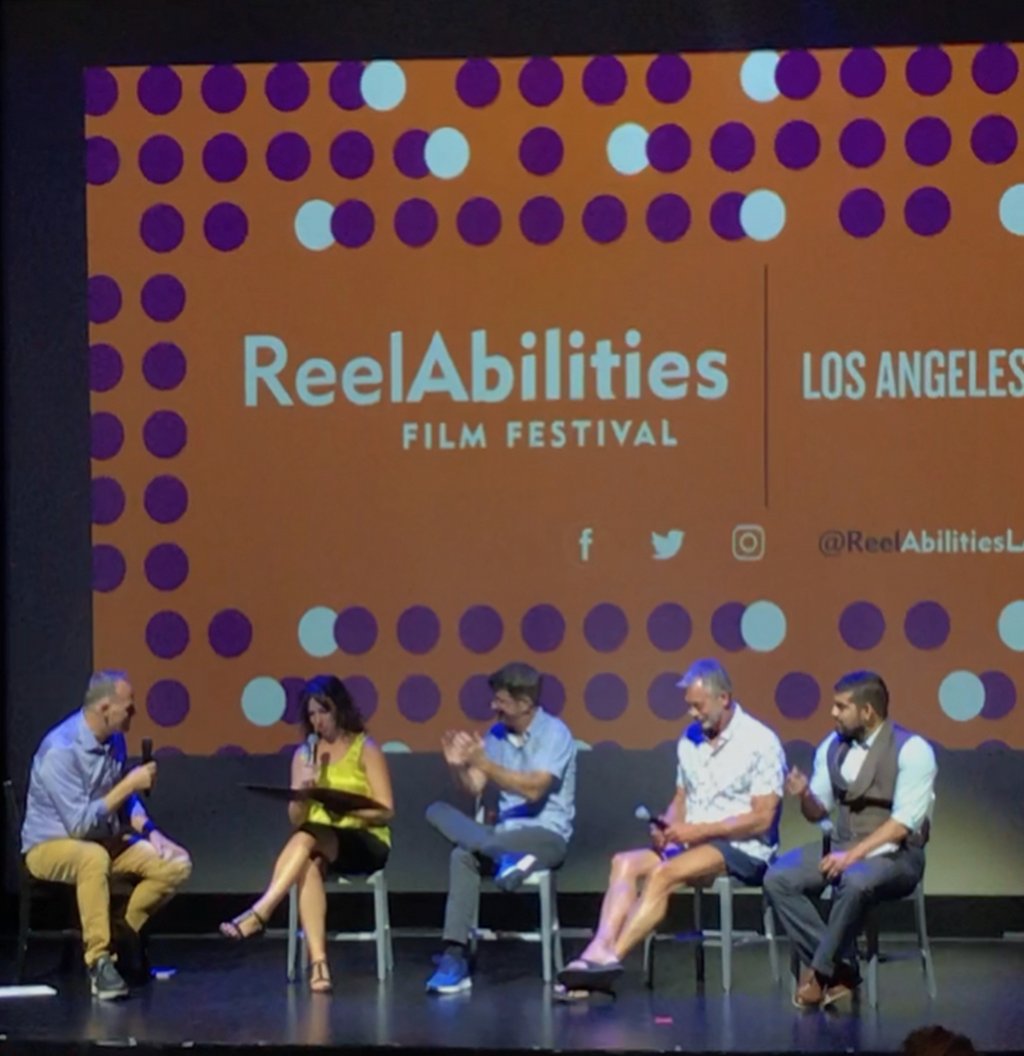 ReelAbilitiesLA's tweet photo. Successful Screening and Panel discussion this weekend of the film: Light In The Water as a special sneak preview for the 1st ReelAbilities Film Festival in Los Angeles this October. @LogoTV #logodocs https://t.co/DrR38PEtkO